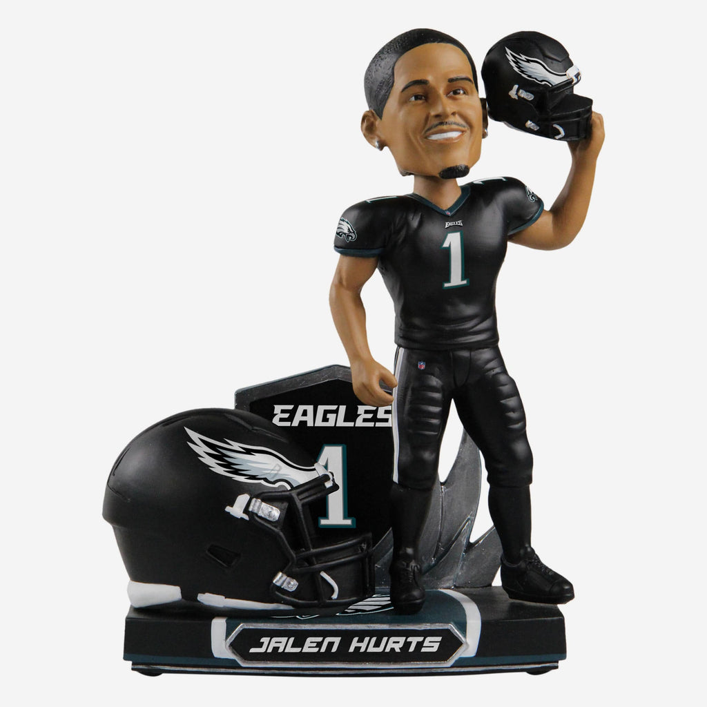 Jalen Hurts Philadelphia Eagles 2022 Alternate Helmet Bobblehead FOCO - FOCO.com
