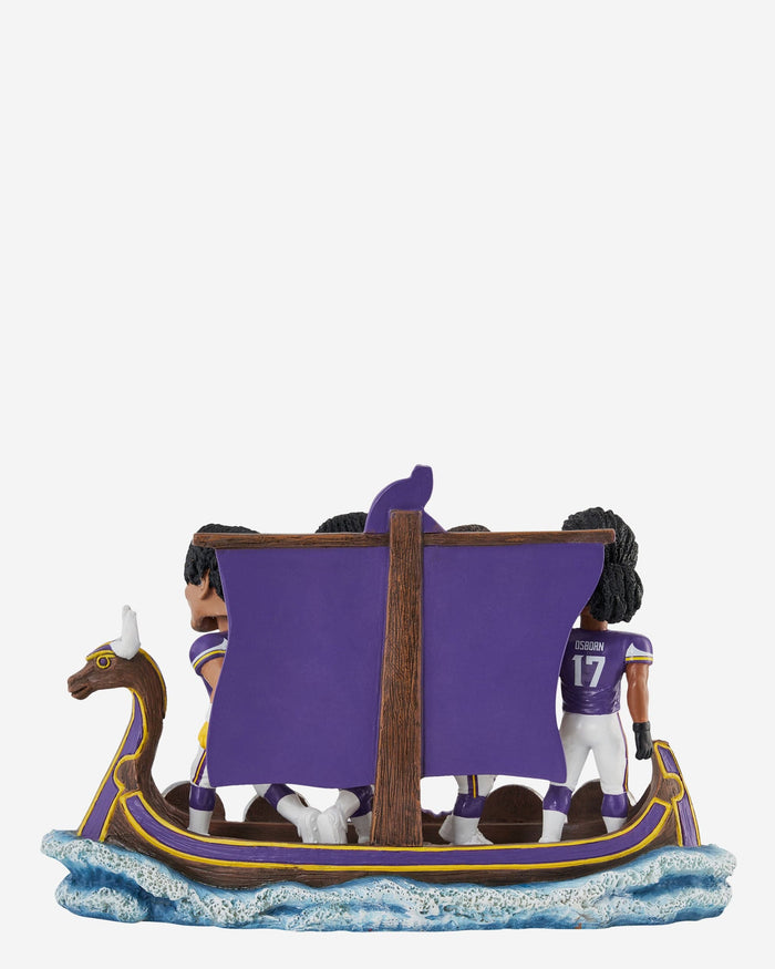 Minnesota Vikings Biggest Comeback In NFL History Mini Bobblehead Scene FOCO - FOCO.com