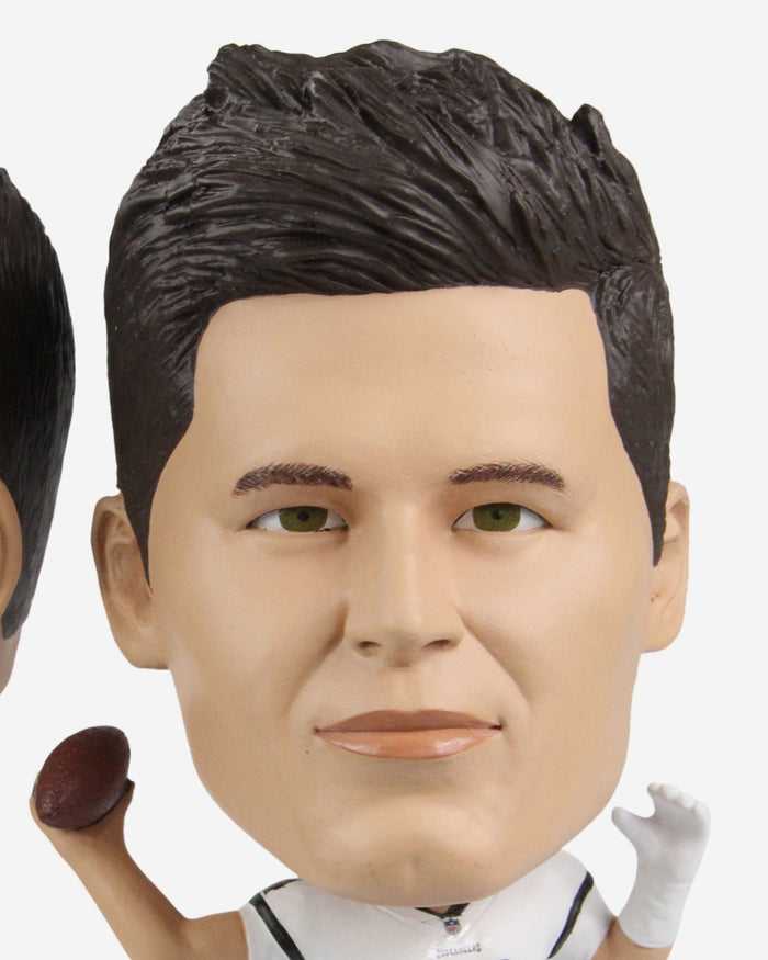 Tom Brady New England Patriots & Tampa Bay Buccaneers 100,000 Passing Yards Dual Bighead Bobblehead FOCO - FOCO.com