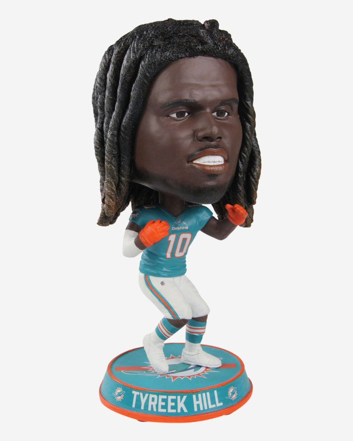 Tyreek Hill Miami Dolphins Bighead Bobblehead FOCO - FOCO.com