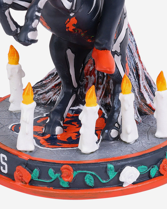 Chicago Bears Calavera Bobblehead FOCO - FOCO.com