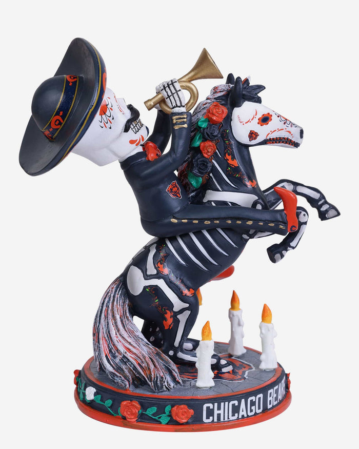 Chicago Bears Calavera Bobblehead FOCO - FOCO.com