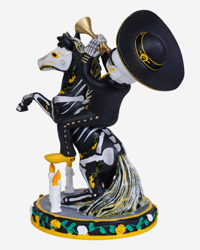 Pittsburgh Steelers Calavera Bobblehead FOCO - FOCO.com