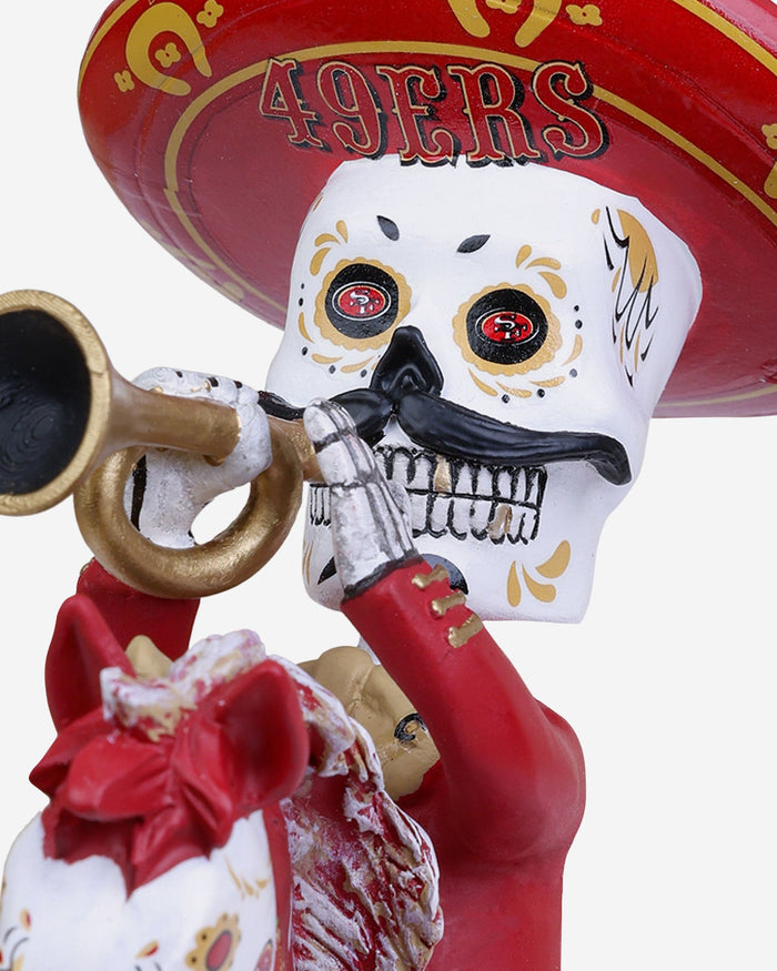 San Francisco 49ers Calavera Bobblehead FOCO - FOCO.com
