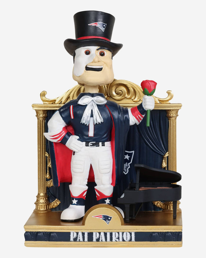Pat The Patriot New England Patriots Halloween Mascot Bobblehead FOCO - FOCO.com