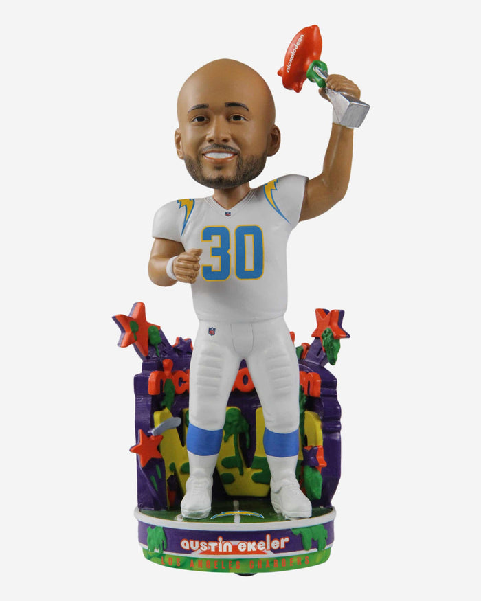 Austin Ekeler Los Angeles Chargers Nickelodeon NVP Bobblehead FOCO - FOCO.com