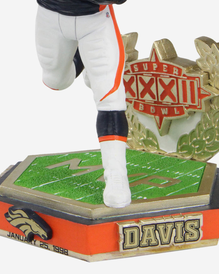 Terrell Davis Denver Broncos Super Bowl XXXII MVP 25th Anniversary Bobblehead FOCO - FOCO.com