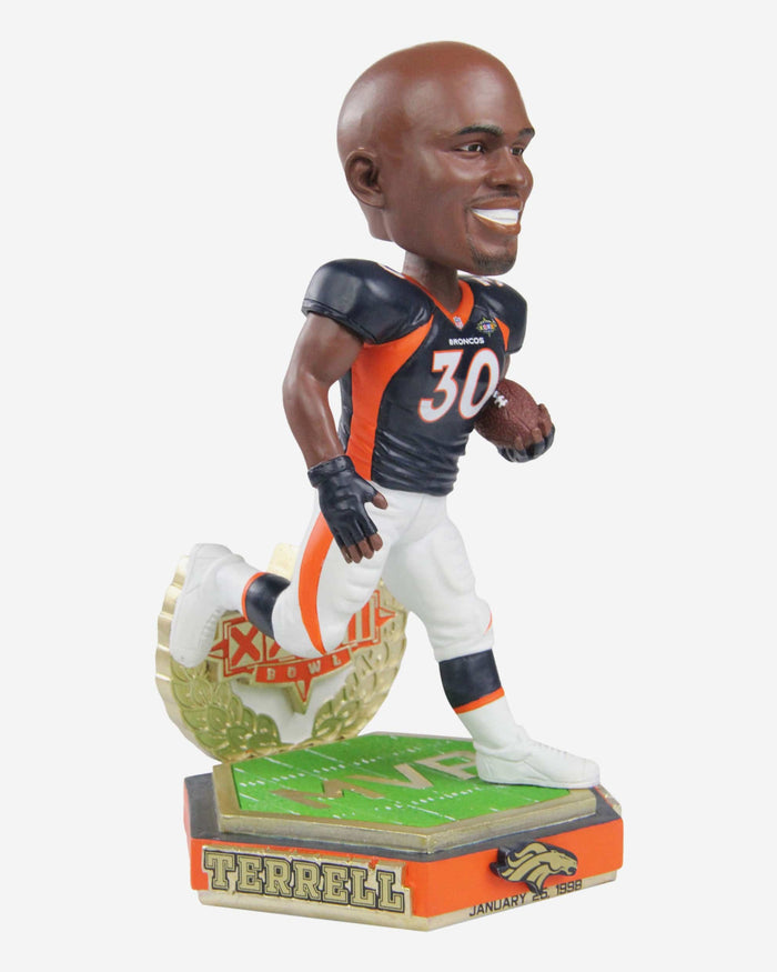Terrell Davis Denver Broncos Super Bowl XXXII MVP 25th Anniversary Bobblehead FOCO - FOCO.com