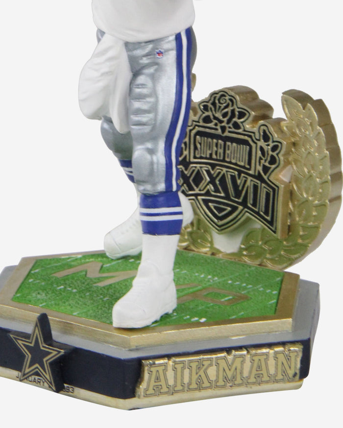 Troy Aikman Dallas Cowboys Super Bowl XXVII MVP 30th Anniversary Bobblehead FOCO - FOCO.com