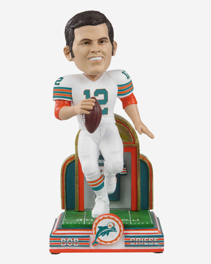 Bob Griese Miami Dolphins 1972 Perfect Season 50th Anniversary Bobblehead FOCO - FOCO.com