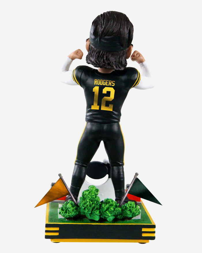 Aaron Rodgers Green Bay Packers 1950 Classic Jersey Bobblehead FOCO - FOCO.com