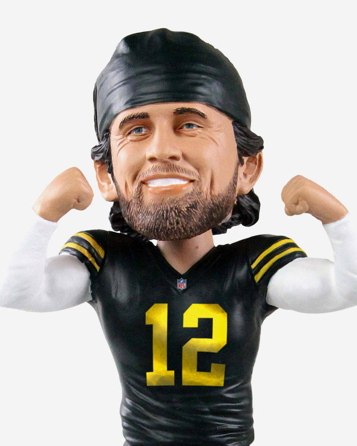 Aaron Rodgers Green Bay Packers 1950 Classic Jersey Bobblehead FOCO - FOCO.com