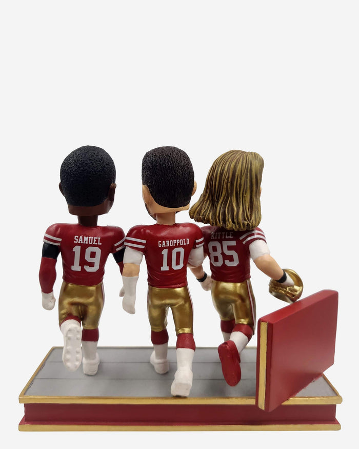 San Francisco 49ers Boombox Entrance Mini Bobblehead Scene FOCO
