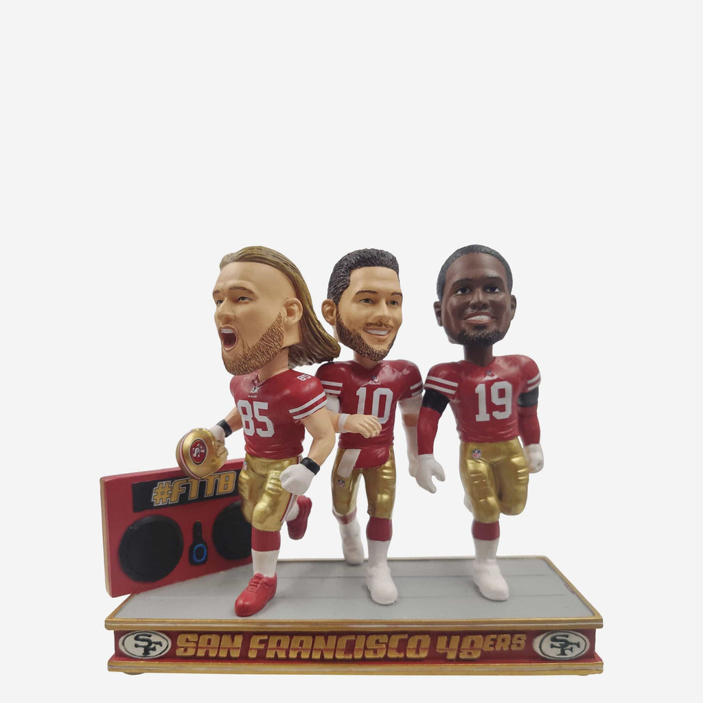 San Francisco 49ers Boombox Entrance Mini Bobblehead Scene FOCO