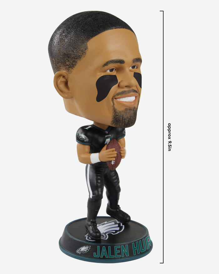 Jalen Hurts Philadelphia Eagles Action Pose Color Rush Variant Bighead Bobblehead FOCO - FOCO.com