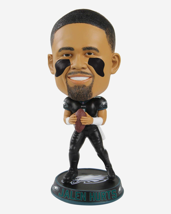 Jalen Hurts Philadelphia Eagles Action Pose Color Rush Variant Bighead Bobblehead FOCO - FOCO.com