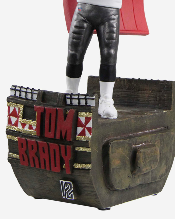 Tom Brady Tampa Bay Buccaneers Super Bowl LV Champions Big 3 Bobblehead FOCO - FOCO.com