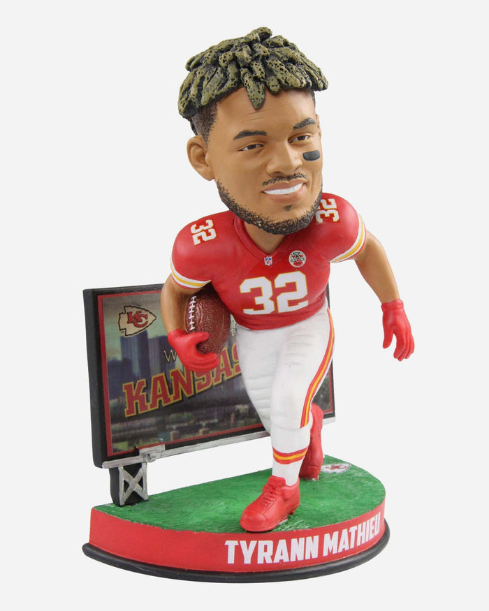 Tyrann Mathieu Kansas City Chiefs Billboard Bobblehead FOCO - FOCO.com