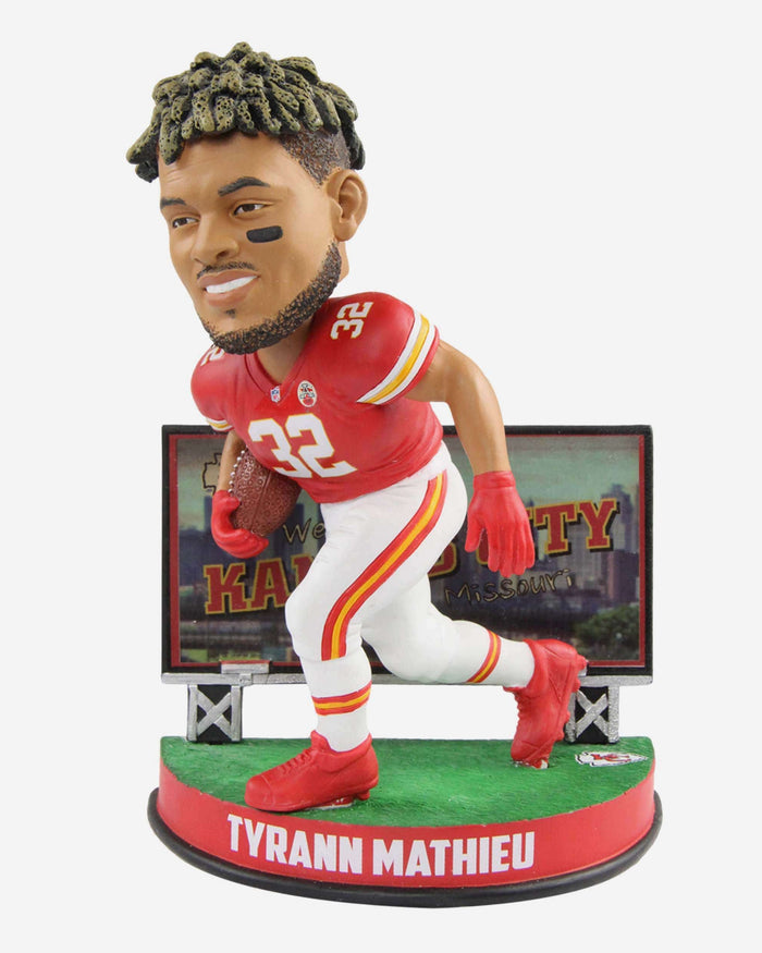 Tyrann Mathieu Kansas City Chiefs Billboard Bobblehead FOCO - FOCO.com