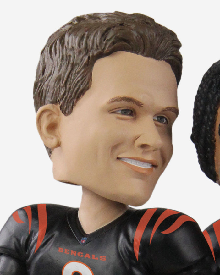 Joe Burrow & Ja'Marr Chase Cincinnati Bengals Bobblemate Dual Bobblehead FOCO - FOCO.com