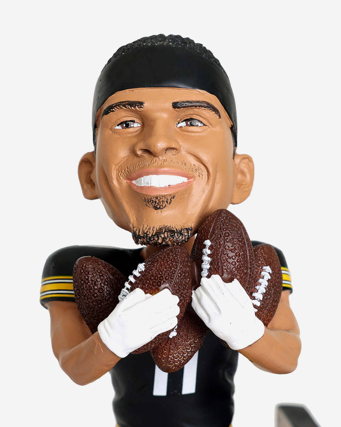 Chase Claypool Pittsburgh Steelers Four Touchdown Game Bobblehead FOCO - FOCO.com
