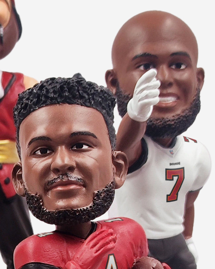 Tampa Bay Buccaneers Collage Mini Bobblehead Scene FOCO - FOCO.com