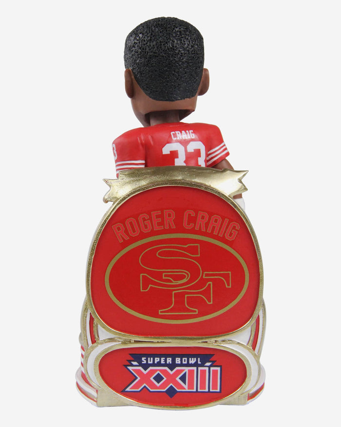 Roger Craig San Francisco 49ers Super Bowl XXIII Champions Commemorative Bobblehead FOCO - FOCO.com