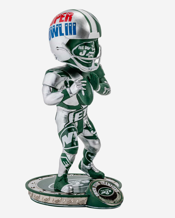 New York Jets Commemorative Super Bowl Bobblehead FOCO - FOCO.com