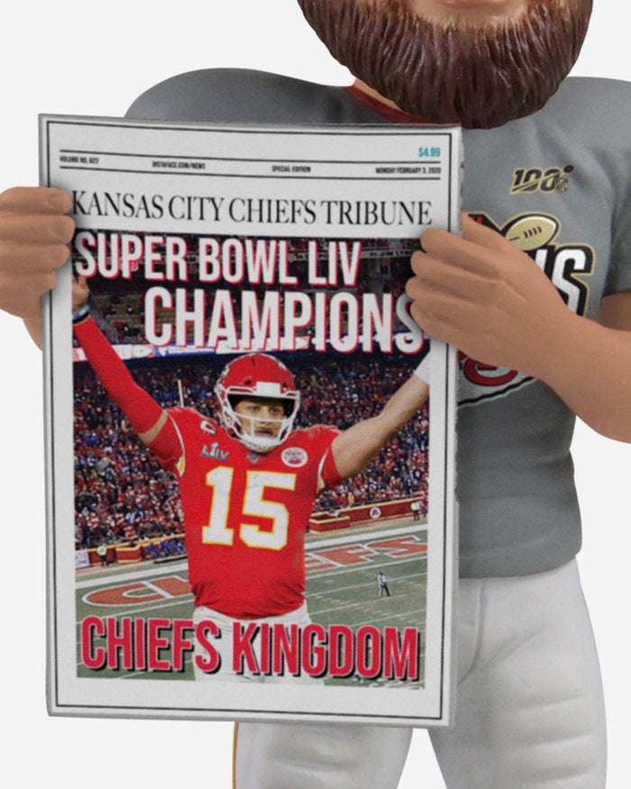 Travis Kelce Kansas City Chiefs Celebration Bobblehead FOCO - FOCO.com