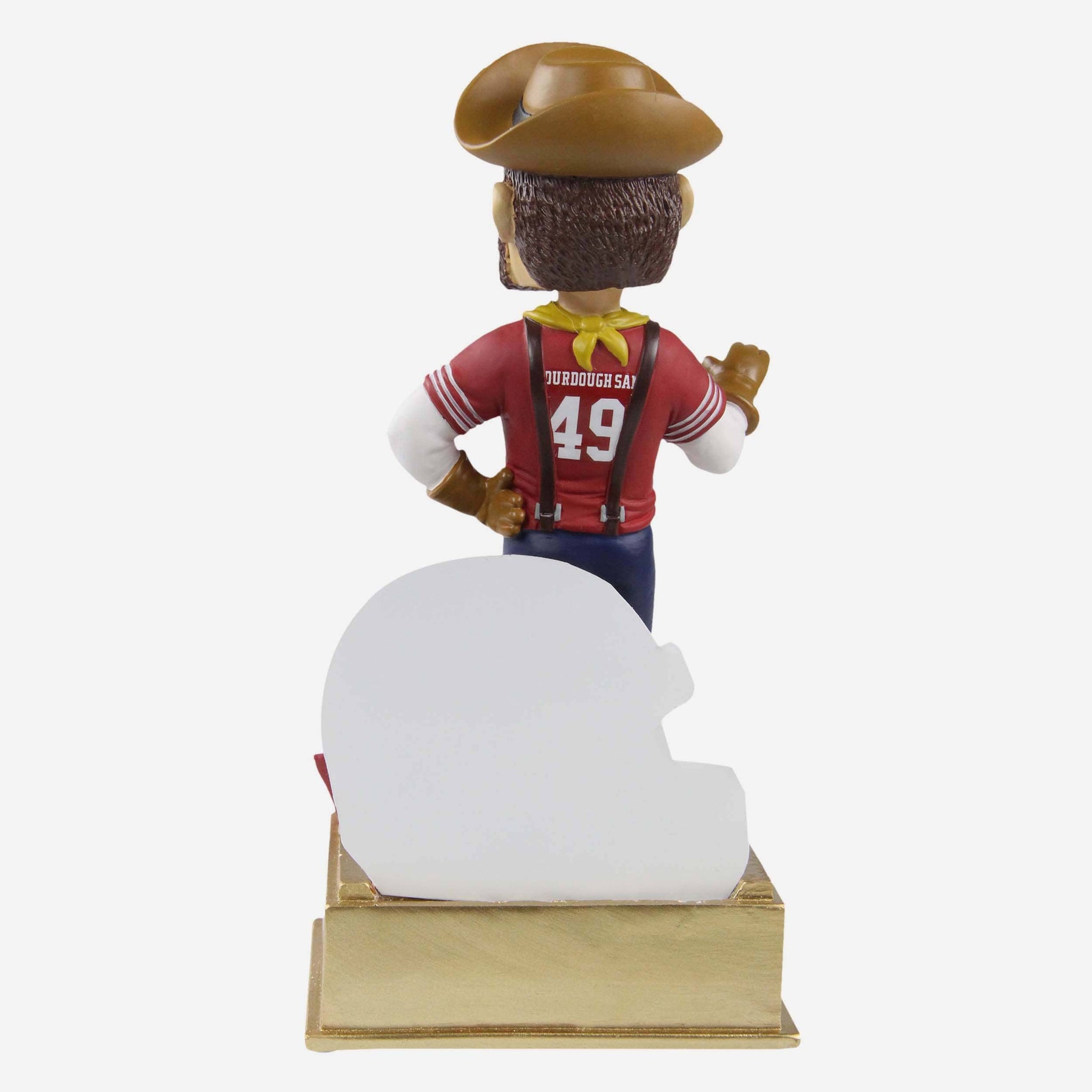 Sourdough San Francisco 49ers Holiday Mascot Bobblehead FOCO