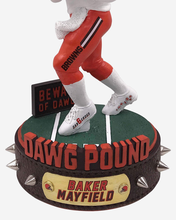 Baker Mayfield Cleveland Browns Dawg Pound Series Bobblehead FOCO - FOCO.com