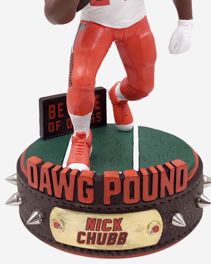 Nick Chubb Cleveland Browns Dawg Pound Series Bobblehead FOCO - FOCO.com