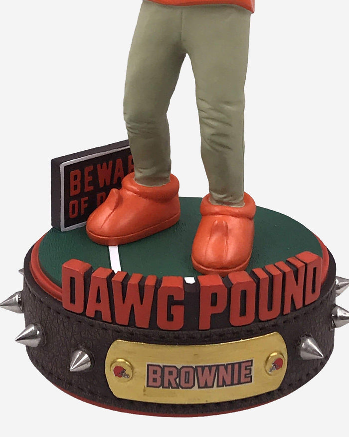 Brownie Cleveland Browns Dawg Pound Series Bobblehead FOCO - FOCO.com