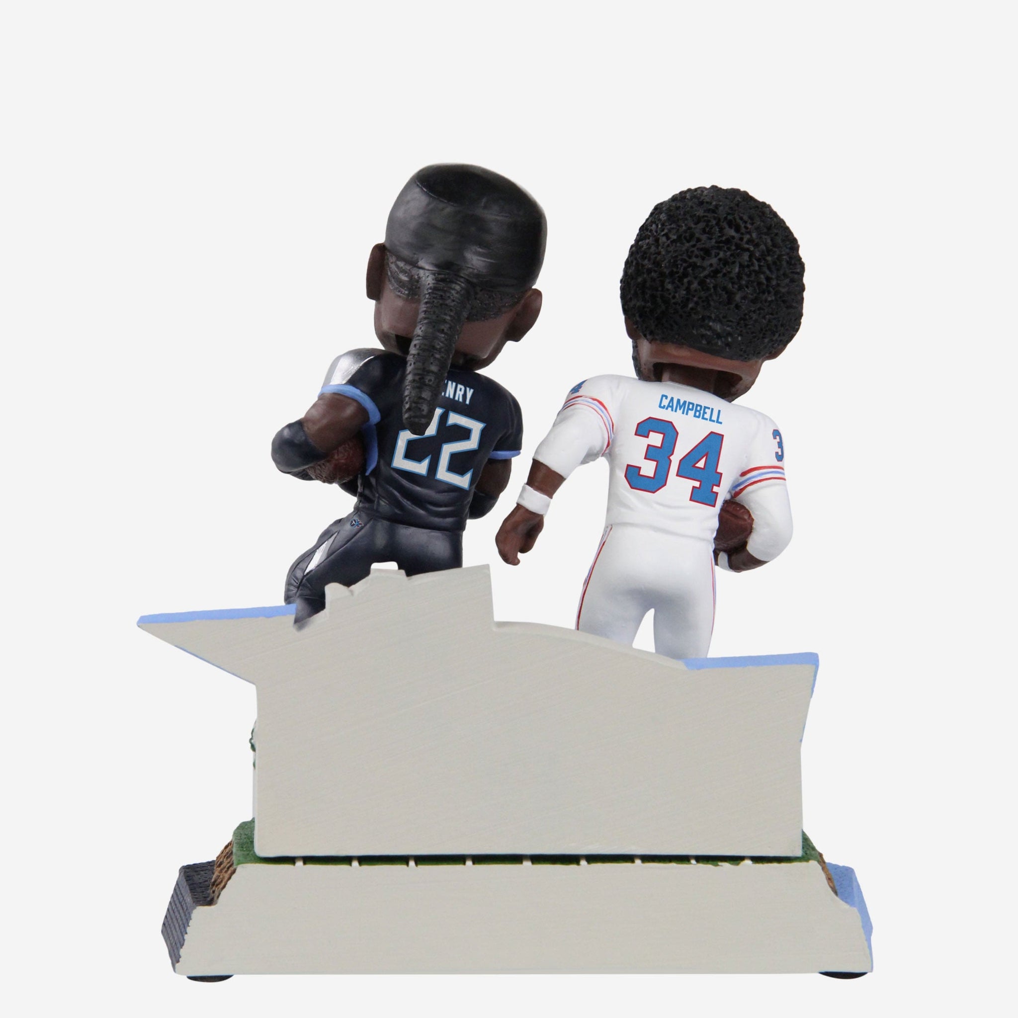 Earl Campbell & Derrick Henry Tennessee Titans Then and Now Bobblehead Officially Licensed by NFL