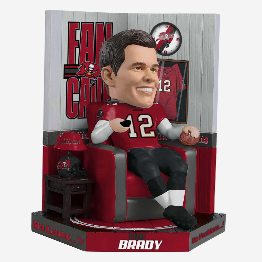 Tom Brady Tampa Bay Buccaneers Fancave Bobblehead FOCO - FOCO.com