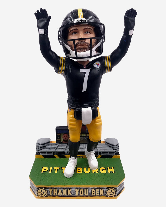 Ben Roethlisberger Pittsburgh Steelers Farewell Bobblehead FOCO - FOCO.com