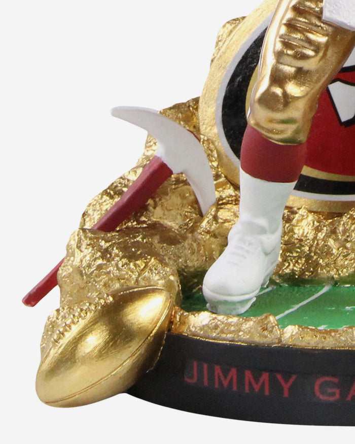 Jimmy Garoppolo San Francisco 49ers Gold Rush Bobblehead FOCO - FOCO.com