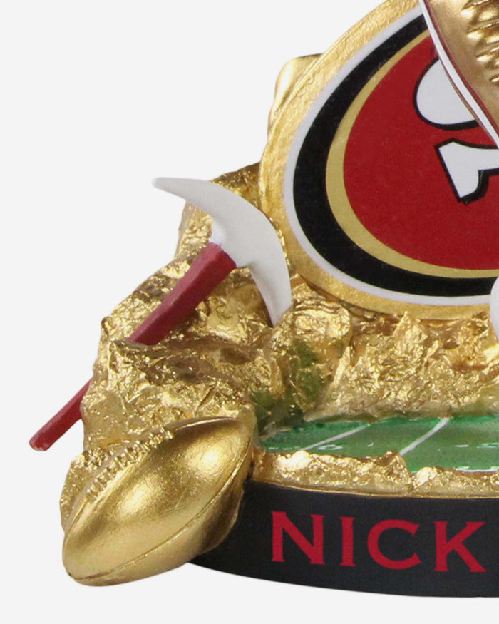 Nick Bosa San Francisco 49ers Gold Rush Bobblehead FOCO - FOCO.com