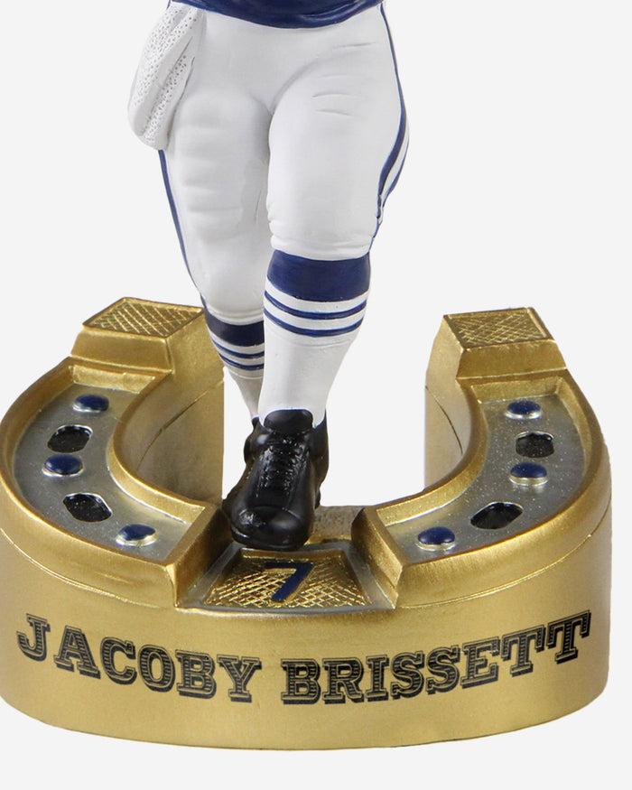 Jacoby Brissett Indianapolis Colts Golden Horseshoe Bobblehead FOCO - FOCO.com