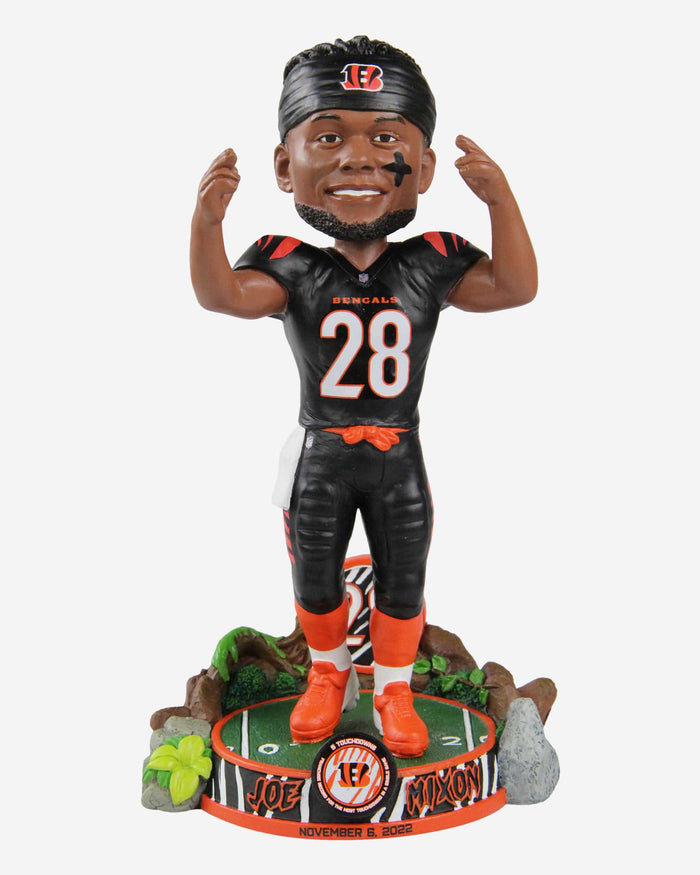 Joe Mixon Cincinnati Bengals Five Touchdown Gamebreaker Bobblehead FOCO - FOCO.com
