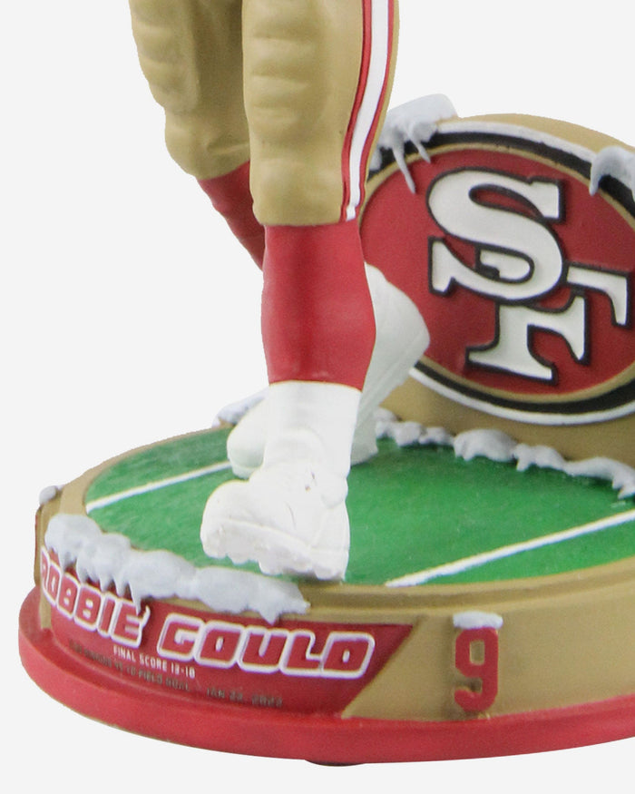 Robbie Gould San Francisco 49ers Game Winner Bobblehead FOCO - FOCO.com
