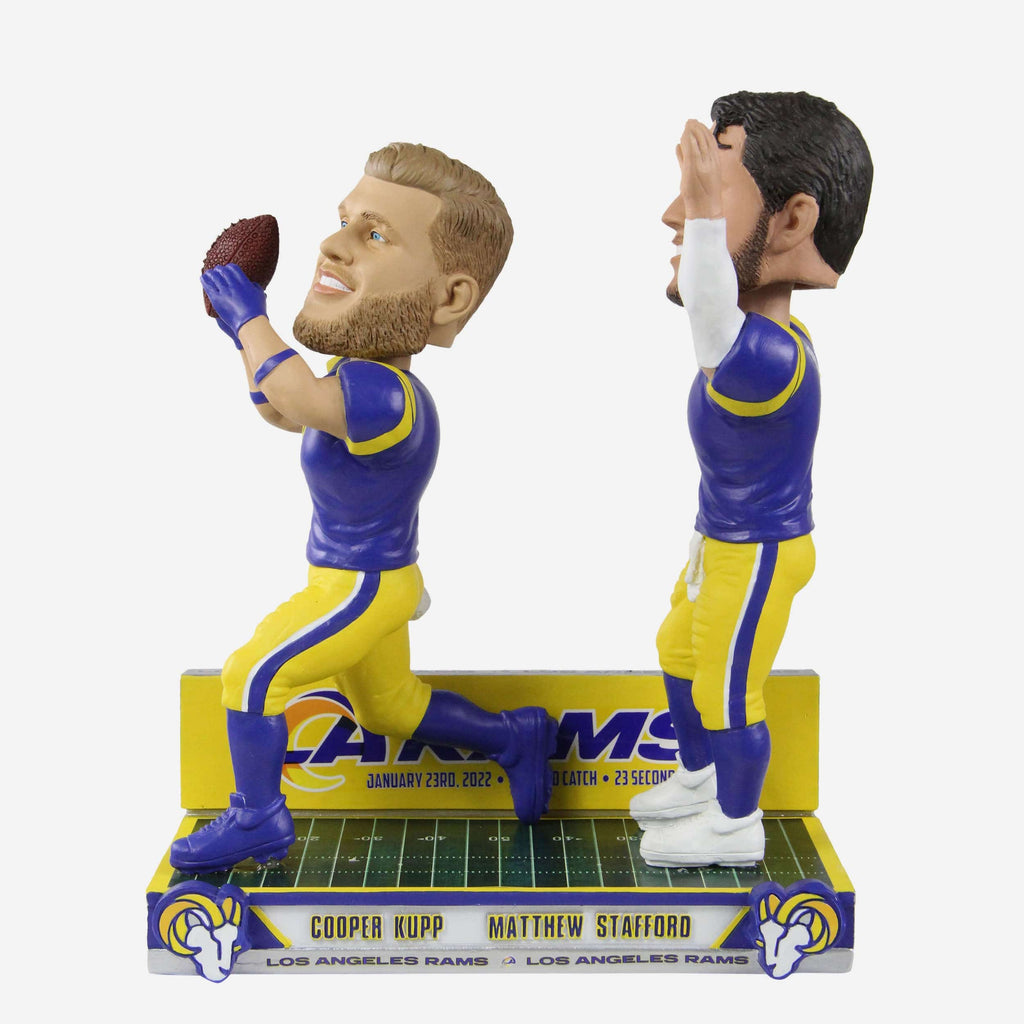 Matthew Stafford & Cooper Kupp Dual Los Angeles Rams Gamebreaker Bobblehead FOCO - FOCO.com