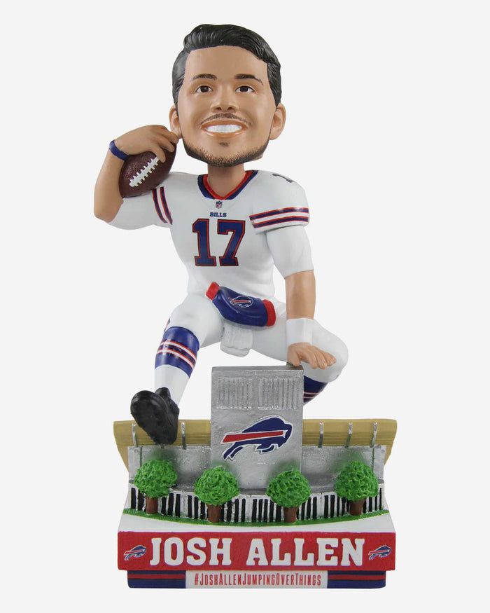 Josh Allen Buffalo Bills Jumping Over Things Bobblehead FOCO - FOCO.com
