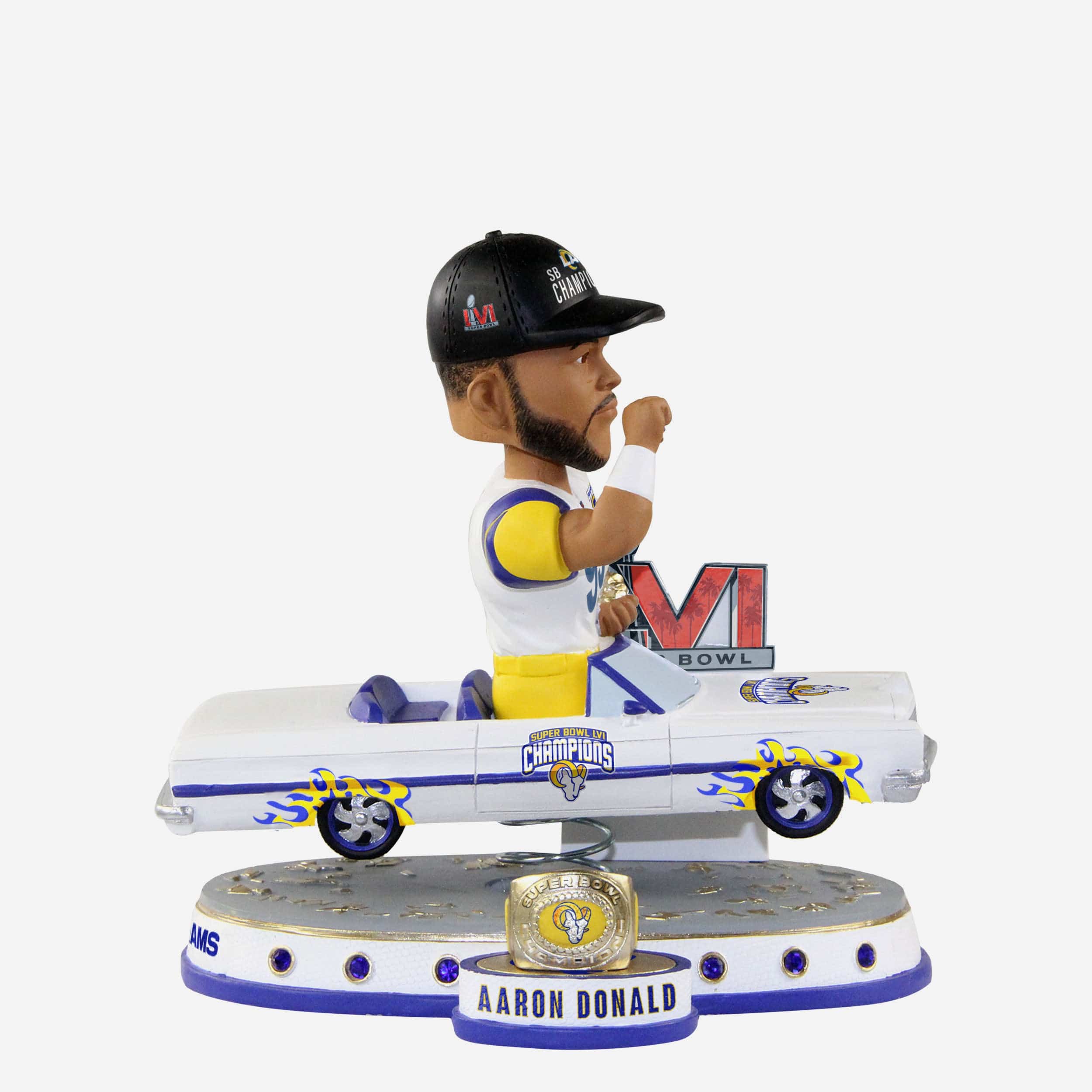 Aaron Donald Los Angeles Rams Low Rider Bobblehead FOCO