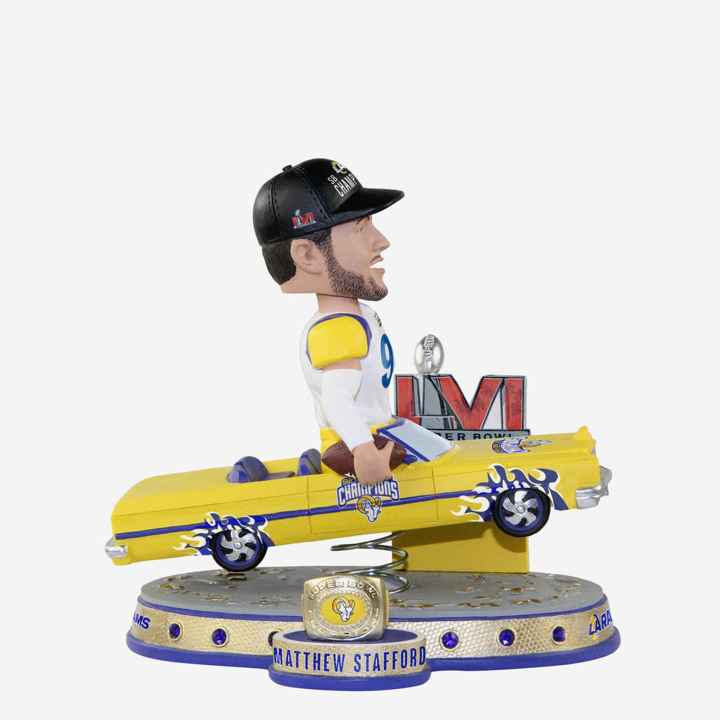 Matthew Stafford Los Angeles Rams Low Rider Bobblehead FOCO - FOCO.com