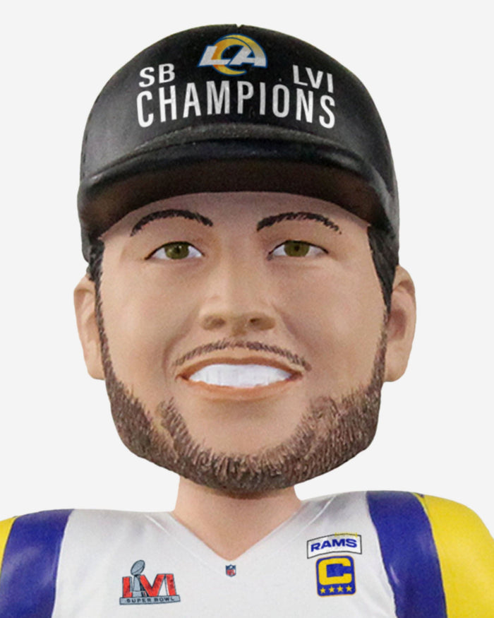 Matthew Stafford Los Angeles Rams Low Rider Bobblehead FOCO - FOCO.com