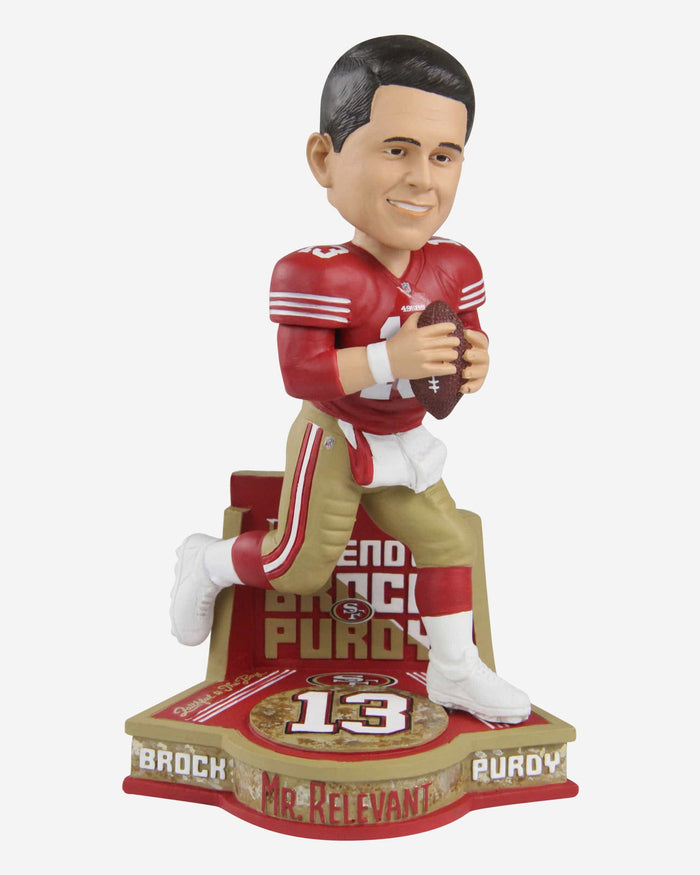 Brock Purdy San Francisco 49ers Mr Relevant Bobblehead FOCO - FOCO.com