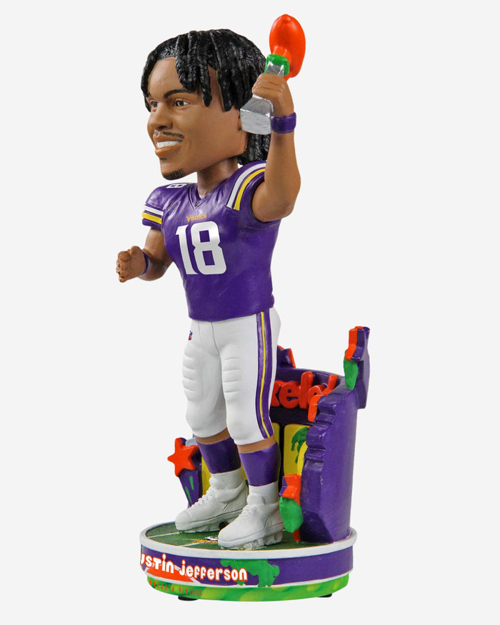 Justin Jefferson Minnesota Vikings Nickelodeon NVP Bobblehead FOCO - FOCO.com