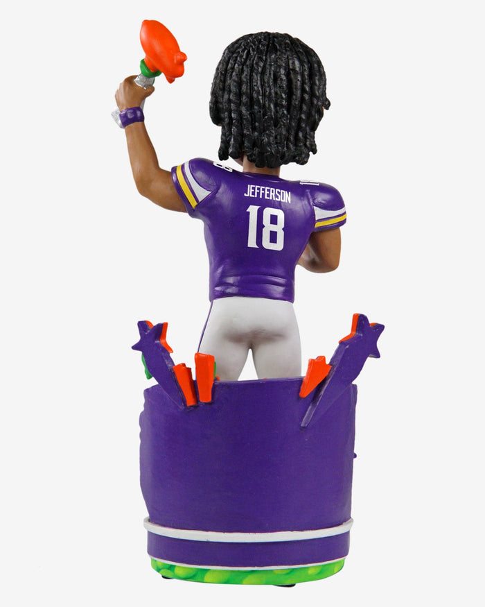 Justin Jefferson Minnesota Vikings Nickelodeon NVP Bobblehead FOCO - FOCO.com