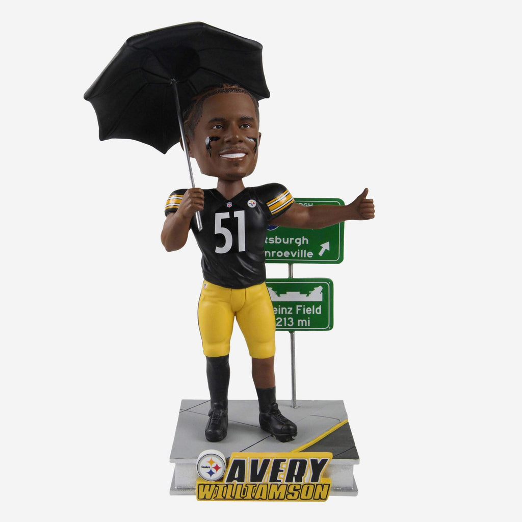 Avery Williamson Pittsburgh Steelers Next Stop Bobblehead FOCO - FOCO.com